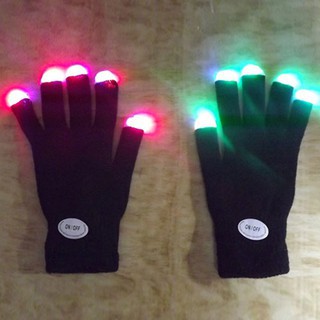 [hatno]( hàng sẵn )Găng tay đèn LED phát sáng[dochoi]