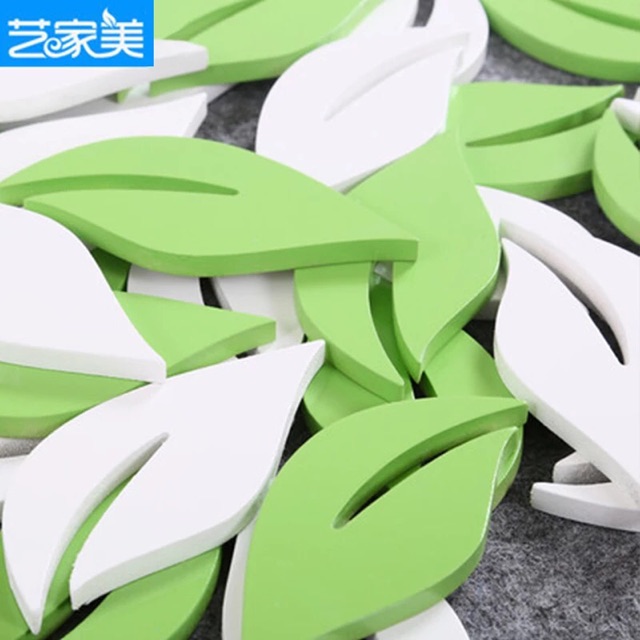 6 LÁ ĐƠN GỖ DÁN TƯỜNG TRANG TRÍ SIÊU XINK.