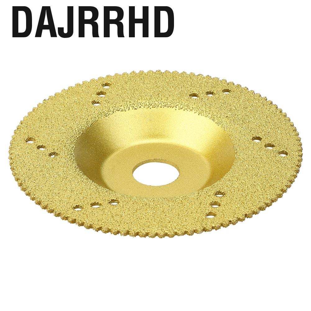 Đĩa cắt kim cương 100 x 25mm dùng loại/ sợi thủy tinh/ đá ho cương/ gốm/cacbua xi xăng/