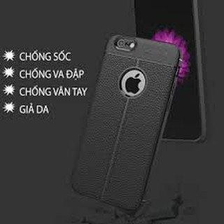 Ốp lưng iPhone X silicon giả da, chống sốc Auto Focus