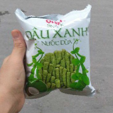 Bim Bim Oishi Snack Đậu Xanh Nước Dừa gói 16g