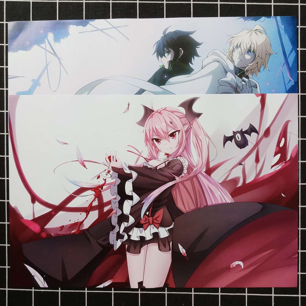 Poster Anime Owari no Seraph (8 Tờ)