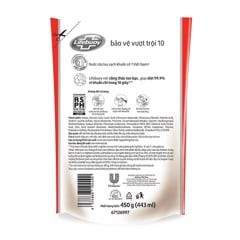 Túi nước rửa tay Lifebuoy đỏ 450g hàng chính hãng