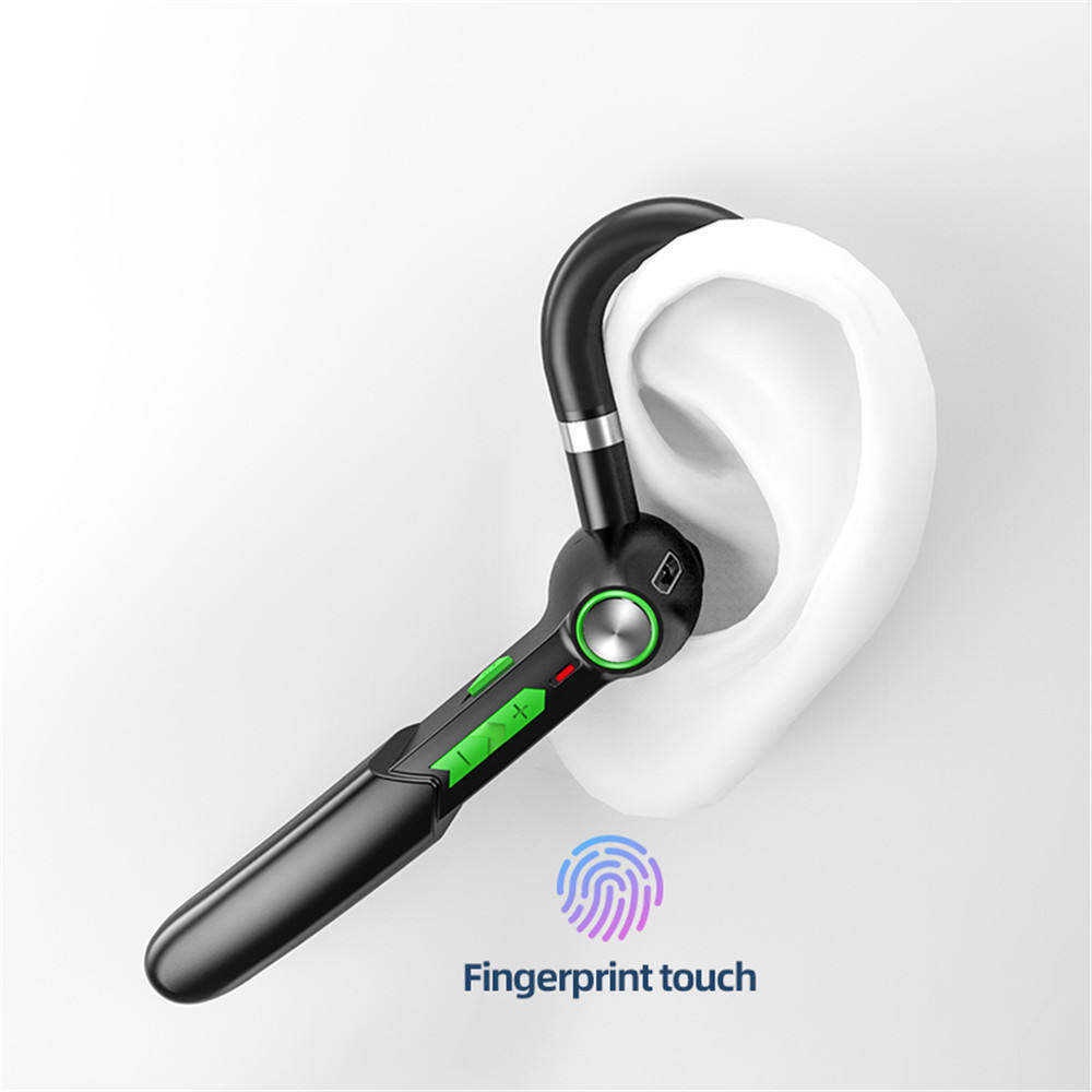 Tai Nghe Bluetooth 5.0 Móc Tai Có Nút Điều Khiển Giảm Tiếng Ồn