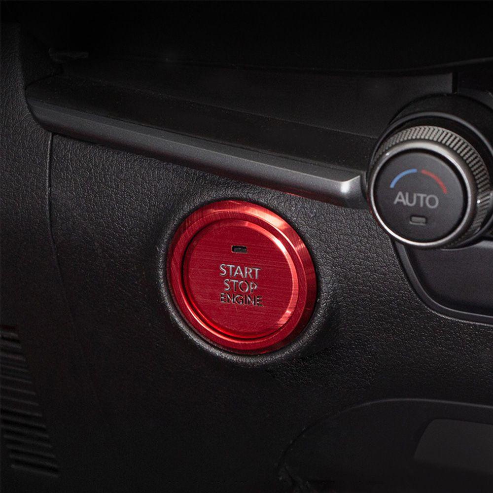 Bộ 2 Nút Tròn Trang Trí Nút Khởi Động Xe Hơi Mazda 3 Axela CX-30