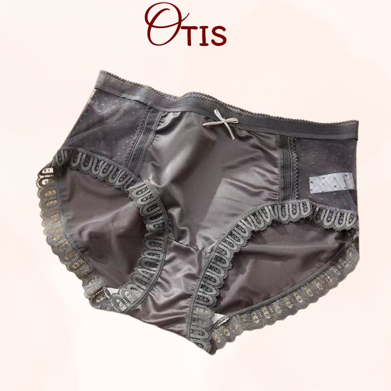 Quần Lót Cotton Phối Ren Siêu Mềm Mịn Co Dãn Thoáng Mát OTIS - 3031