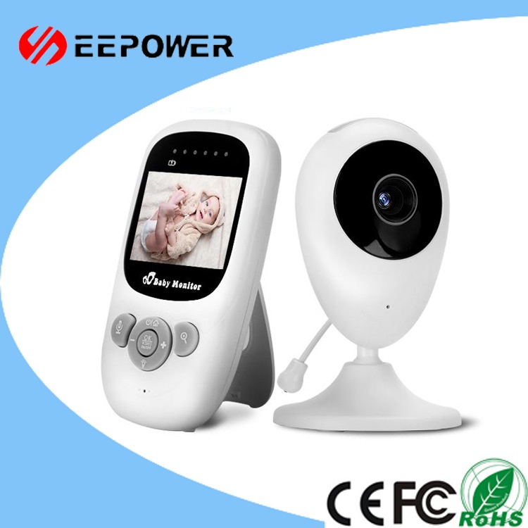 Máy báo khóc Baby Monitor JP808 PRO camera giám sát bảo vệ an toàn cho trẻ không dây, tín hiệu bắt xa ổn đinh (tặng quà)