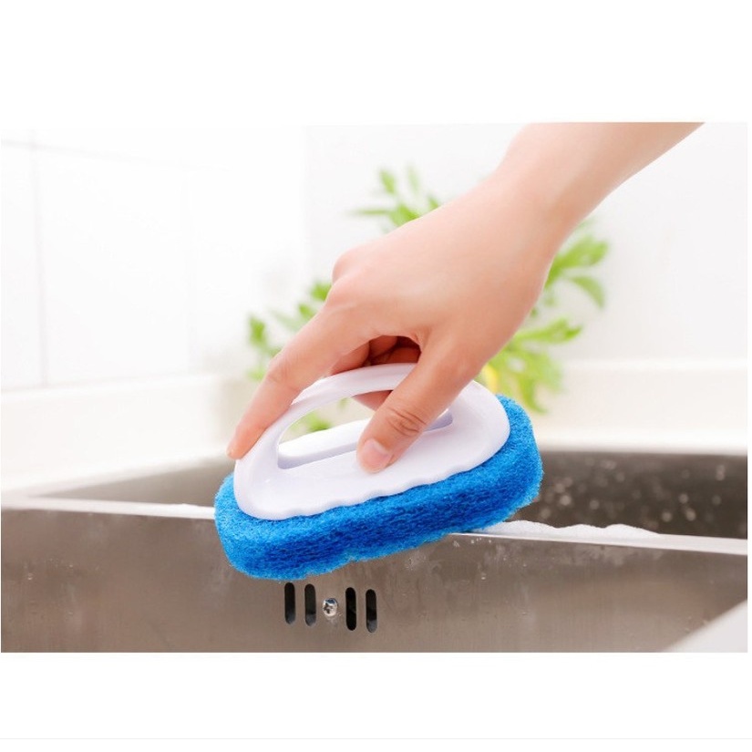 1 Bàn Chải Vệ Sinh Tường Có Tay Cầm Đa Năng Tiện Dụng