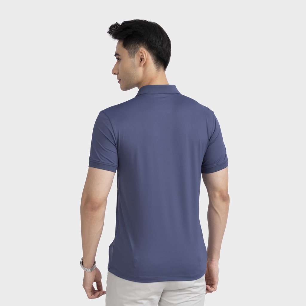 Áo polo ngắn tay ARISTINO họa tiết in sọc ngang logo thân trước độc đáo, ấn tượng- APS196S2