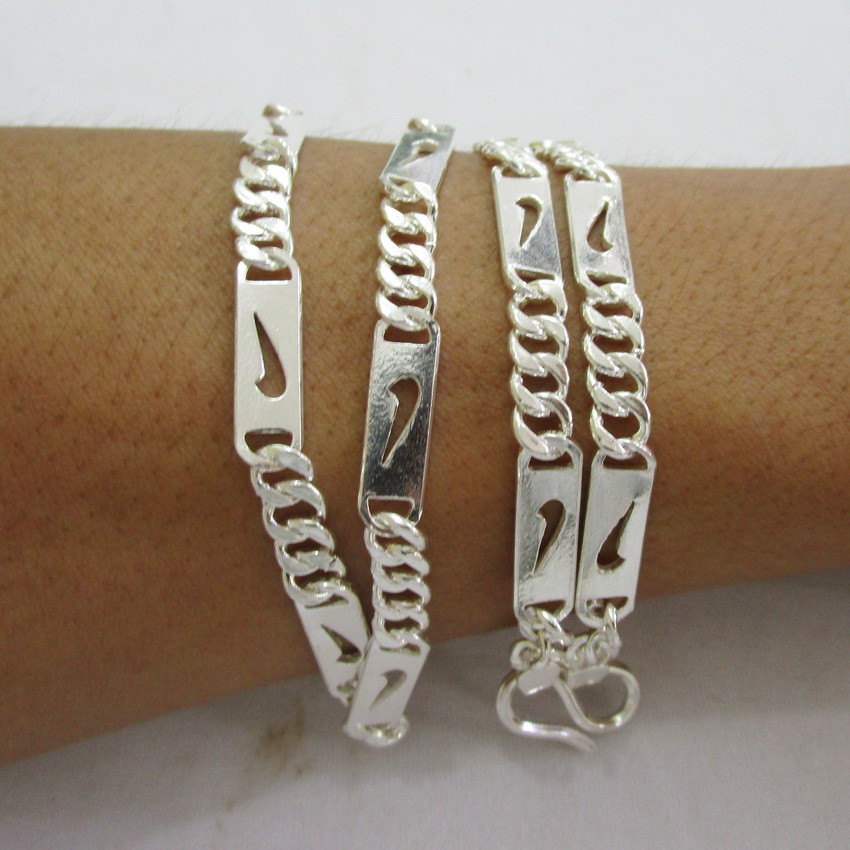 Dây chuyền nam bạc DNAB011