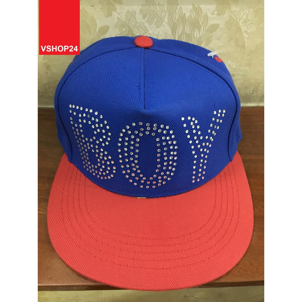 Mũ snapback BOY