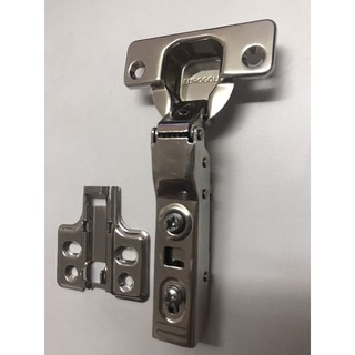 Bản lề giảm chấn inox thẳng dành cho hộc tủ