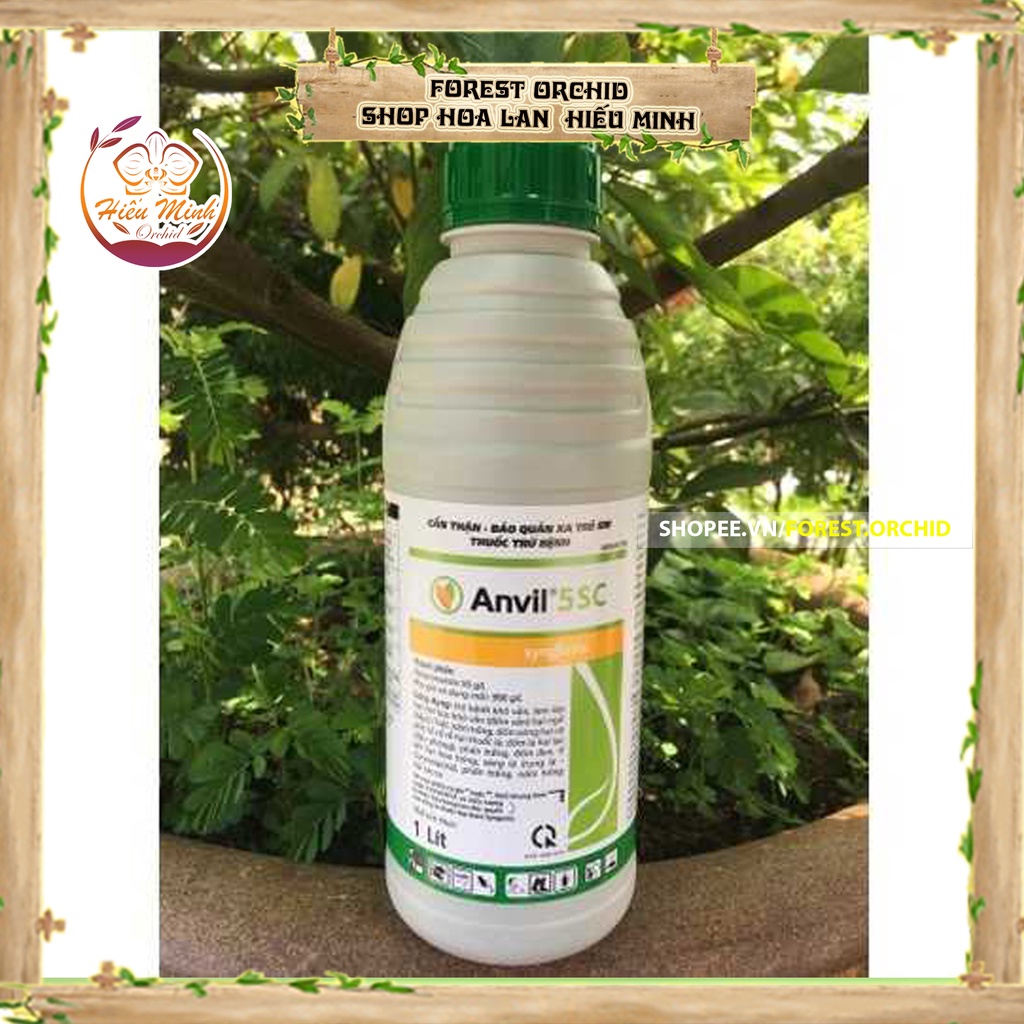 Anvil 5sc Chế Phẩm, Thuốc Phòng Trừ Bệnh cho Hoa Lan ,loại TỐT Làm cây cảnh và hạt giống, Bền, Đẹp, Lá, Xanh, Sống, Tốt