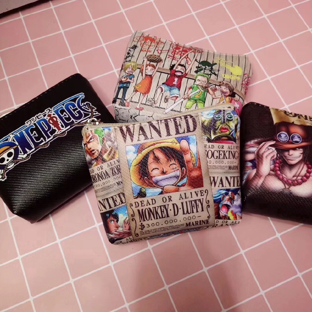 ☠One Piece Ví ☠ Fashion Bags Handbags PU Coin Purse Wallet Bag