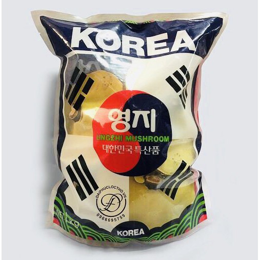 [SALE GIÁ SỐC] Nấm Linh Chi túi cờ Hàn Quốc, Túi 1Kg