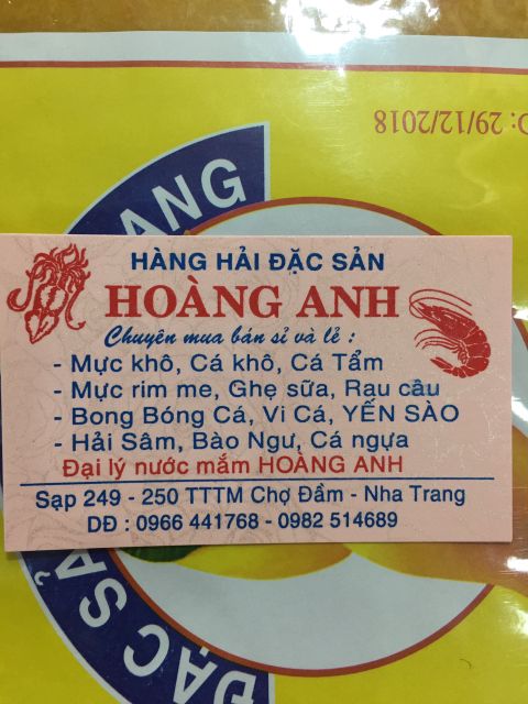 Yến sào nha trang.10g yến chân làm sạch + 🎁