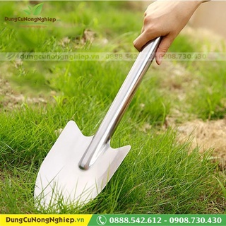 Xẻng xúc đất inox nguyên khối