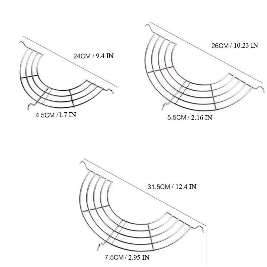 Vỉ gác chảo rán 24-26cm loại dày