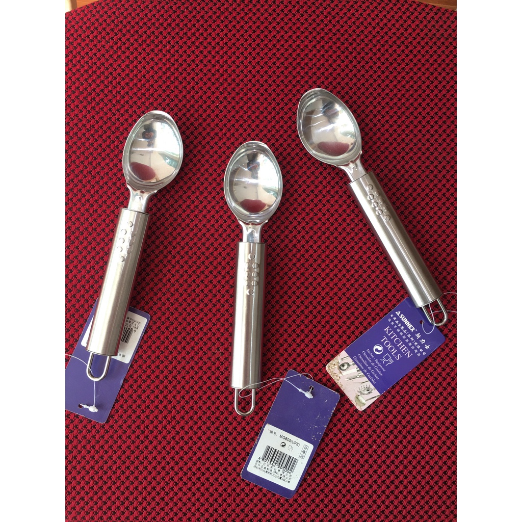 Muỗng múc kem, dụng cụ múc kem inox
