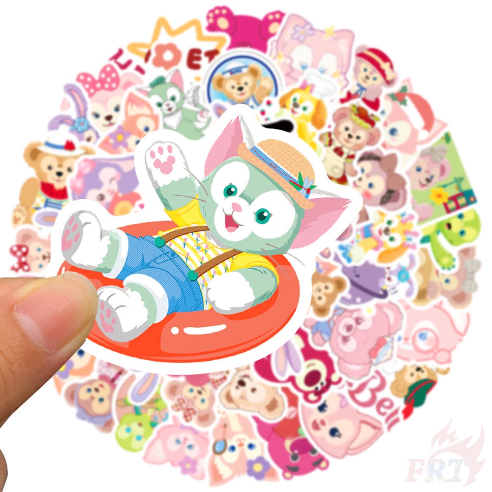 ❉ Miếng Dán Mini Series 02 Duffy Lotso LinaBell ❉ Bộ 50 Miếng Dán Chống Thấm Nước Thời Trang
