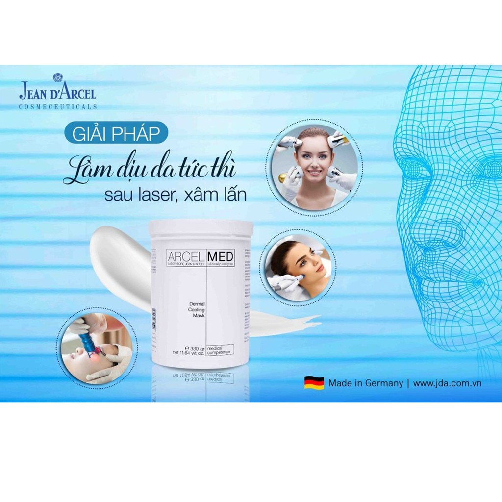 [HÀNG NHẬP KHẨU] Mặt Nạ Nhiệt Lạnh Làm Dịu Mát Da Giảm Sưng Tấy Jean D’Arcel Dermal Cooling Mask