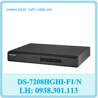 Đầu ghi hình HD-TVI 8 kênh TURBO 3.0 HIKVISION DS-7208HGHI-F1/N