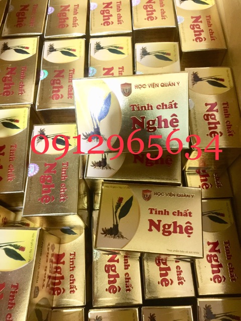 Tinh chất nghệ của Học viện Quân Y hỗ trợ điều trị viêm loét dạ dày tá tràng bổ huyết nhuận gần lợi mật chống oxy hoá...