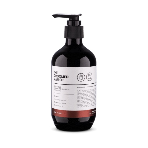 Bộ Dầu Gội &amp; Xả The Groomed Man Co. Cool Cola Hair and Beard