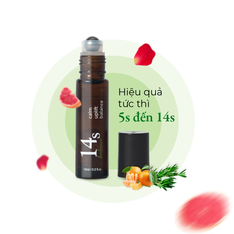 Tinh dầu lăn 14S Balance 10ml Cân bằng năng lượng & cảm xúc - Hàng chính hãng