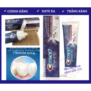 Kem đánh răng Crest 3D White Glamorous White 116g