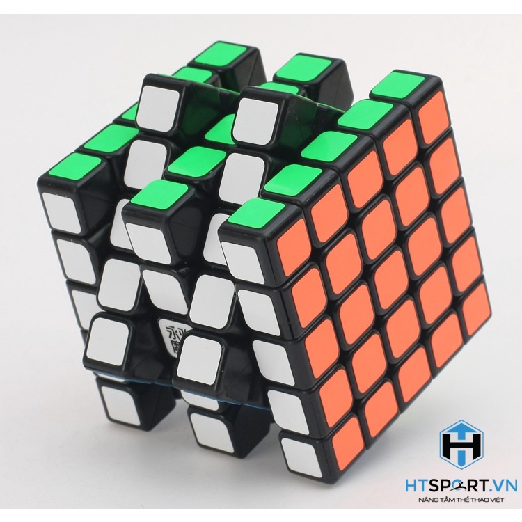 RuBik 5x5, Khối Rubik 5 Tầng Khối Lập Phương Viền Đen, Phát Triễn Trí Tuệ QiYuan CuBe Cao Cấp ( Black )