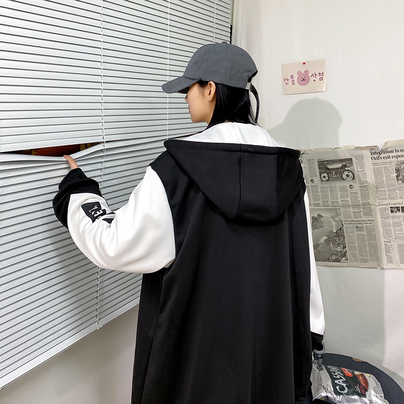 Áo Khoác Hoodie Dáng Rộng Thời Trang Cho Nam Nữ Size M-3XL