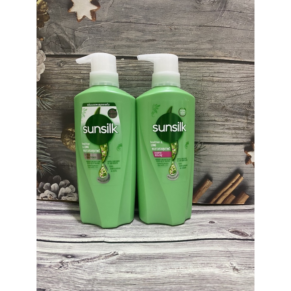 Combo cặp dầu gội -dầu xả Sunsilk Thái Lan 425ml+ 400ml