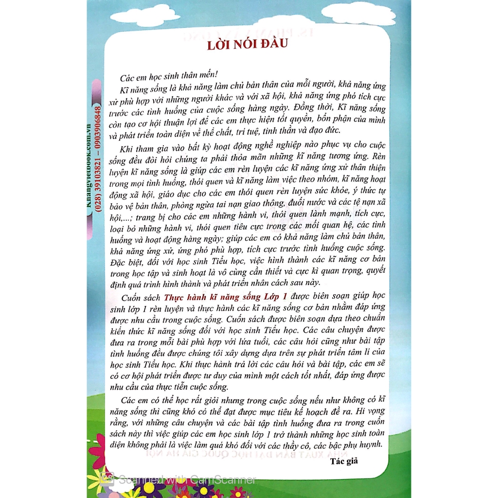 Sách - Thực Hành Kỹ Năng Sống - Lớp 1