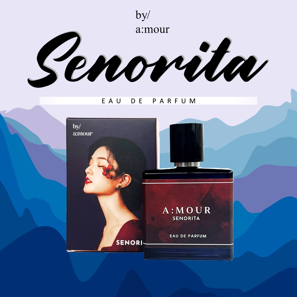 [Amour Senorita] Nước Hoa Nữ Nguyên Liệu Nhập Pháp Hương Thơm Ngọt Ngào, thanh lịch 30ml - Dạng Xịt