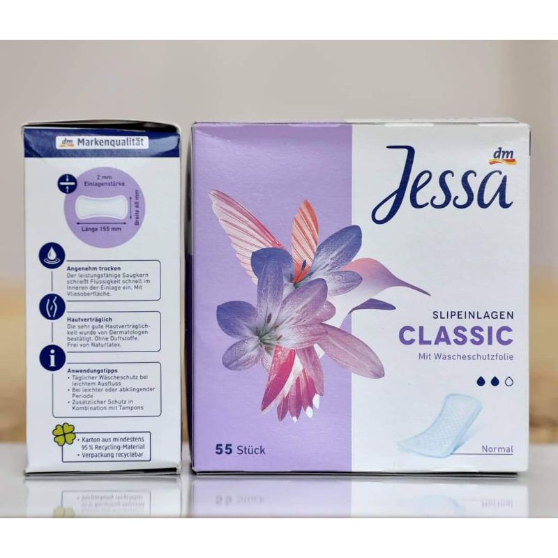 Băng vệ sinh hàng ngày Jessa nội địa Đức