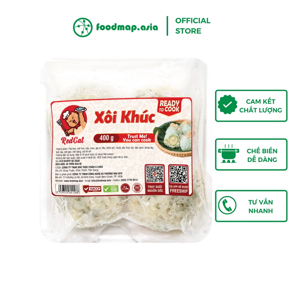 Xôi Khúc Thơm Ngon Khay 400g RedCat - FoodMap