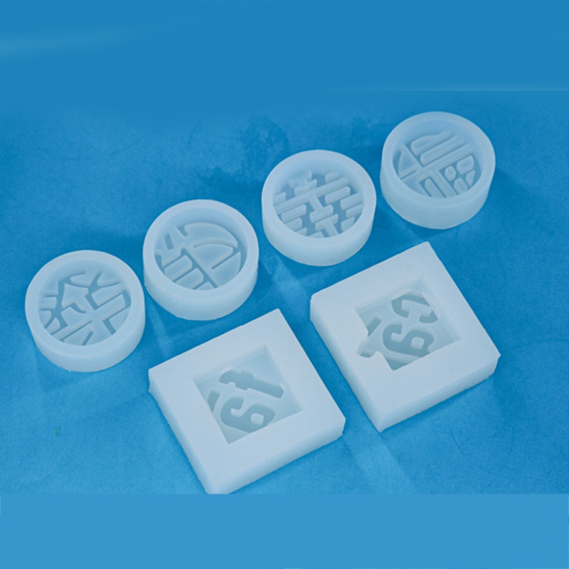 Khuôn Silicone Nam Châm Làm Mặt Trang Sức Phong Cách Trung Hoa