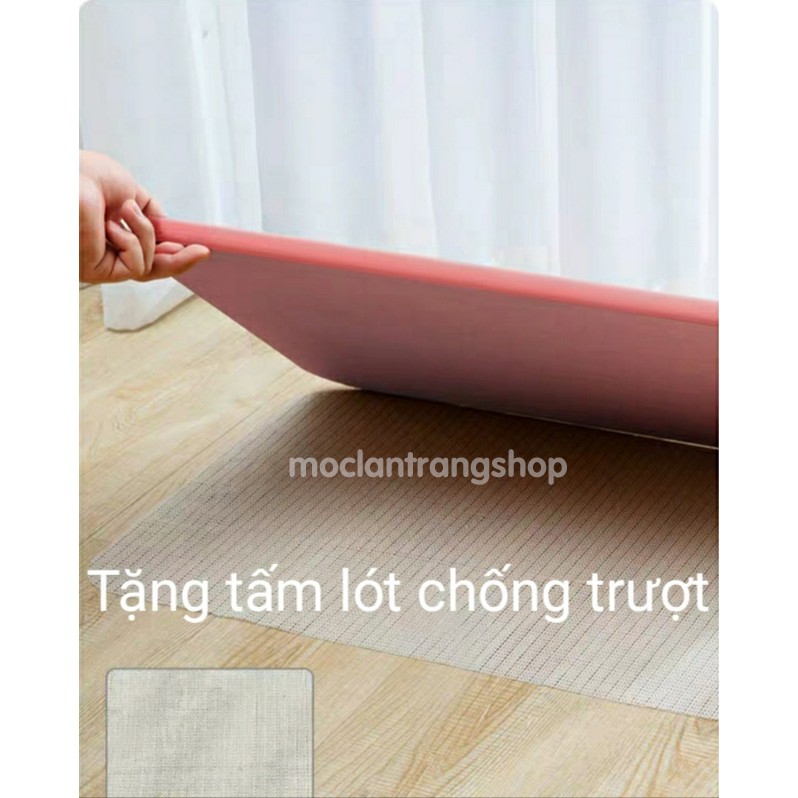 Thảm tảo cát siêu thấm hút cỡ size to nhỏ loại 1 dày dặn. Thảm đá nhà tắm kèm tấm lót chống trượt chất lượng cao