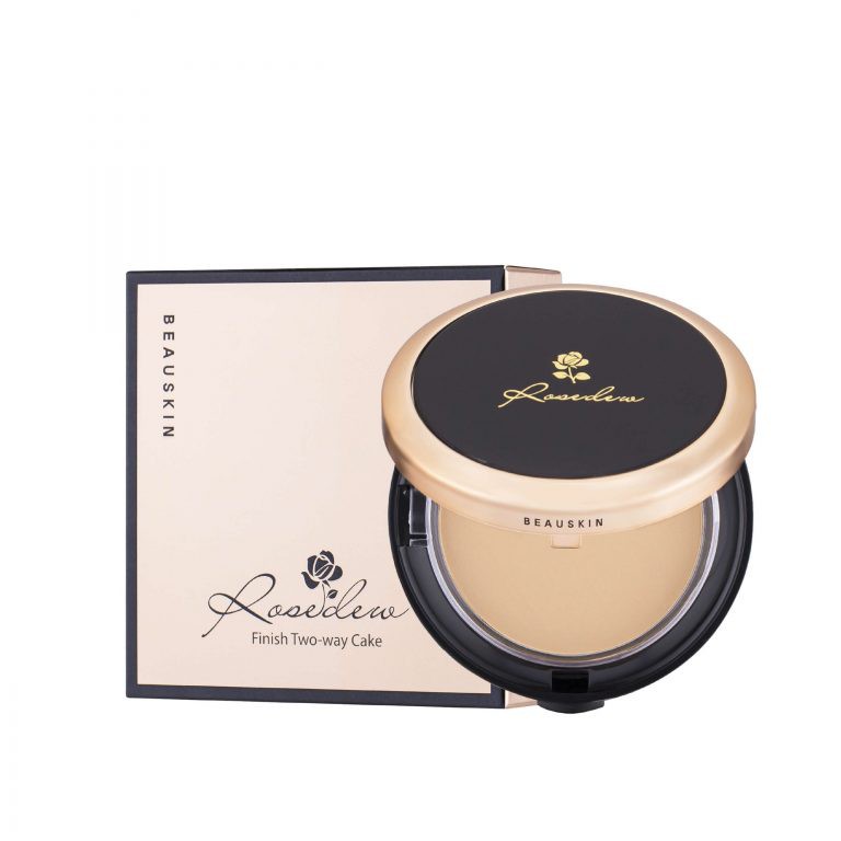 Phấn Phủ Kiềm Dầu, Che Khuyết Điểm BEAUSKIN Rosedew Two Way Cake 12g - BMTW0122110