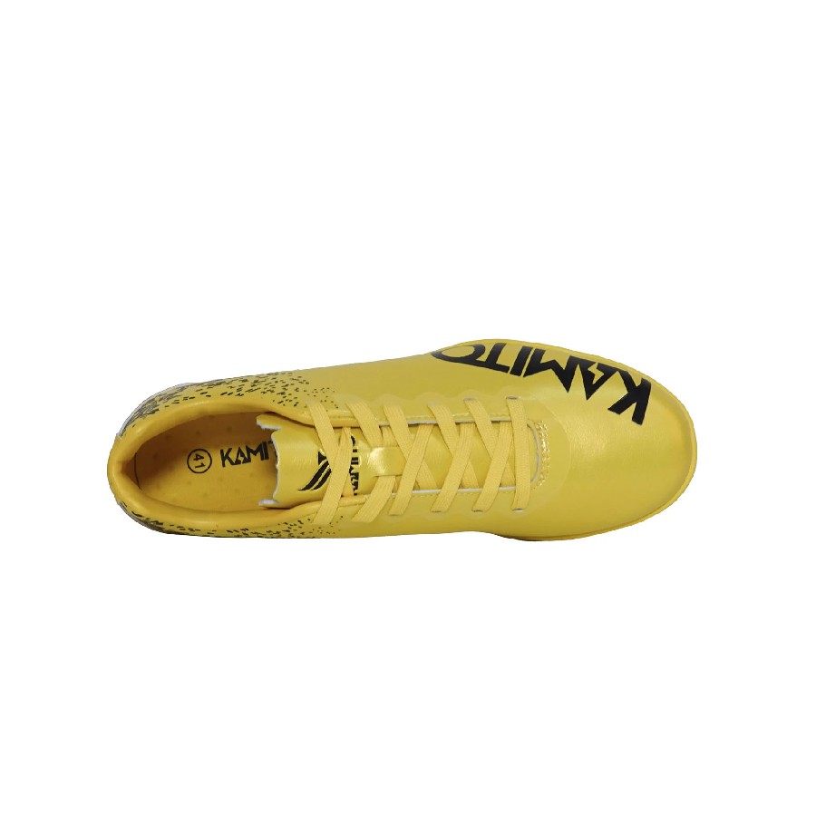 Giày đá bóng sân cỏ nhân tạo Kamito Sevila mẫu mới, hàng chính hãng, dành cho nam, màu vàng, đủ size