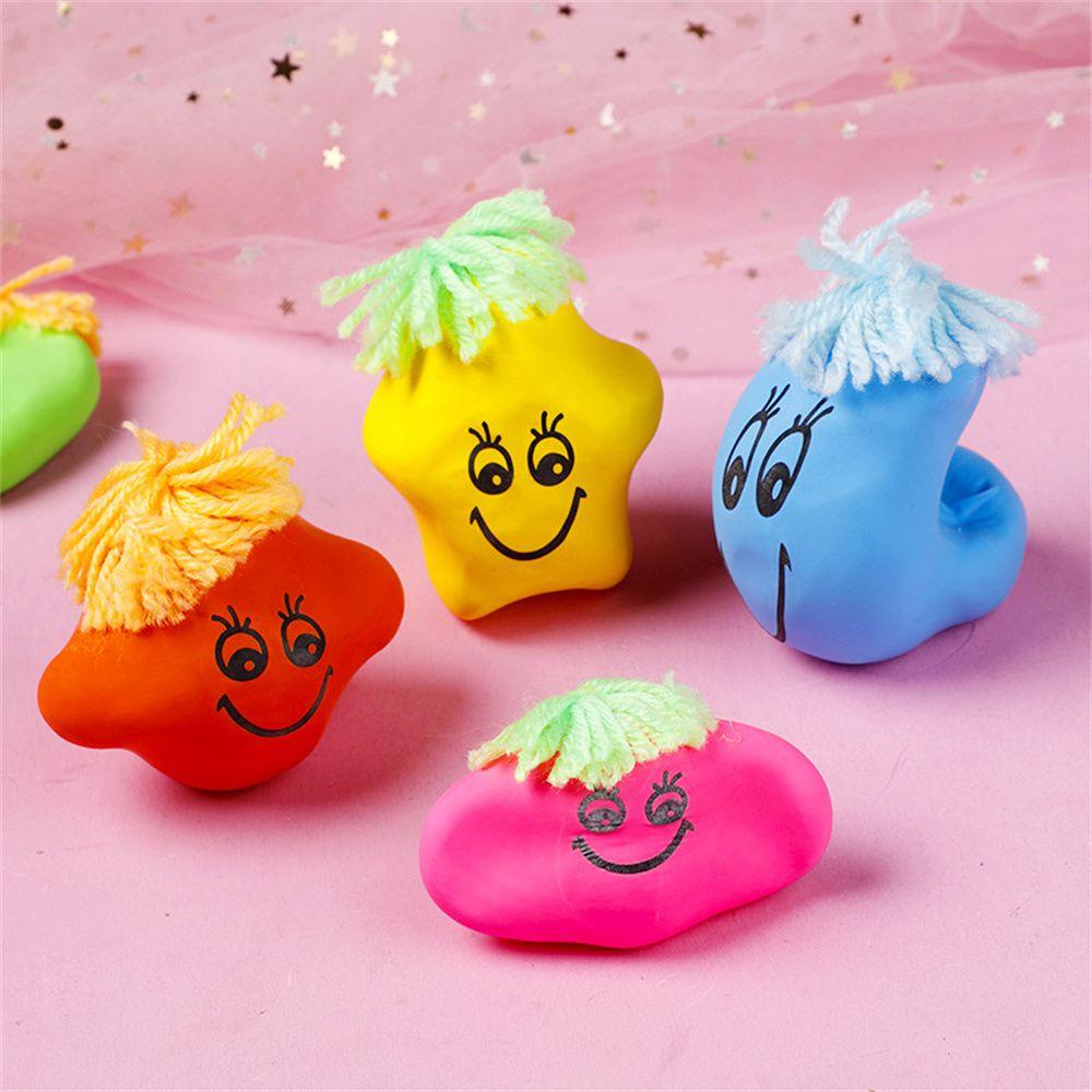 Đồ Chơi Bóp Tay Hình Mặt Cười Pinata Cảm Biến Vui Nhộn Cho Bé