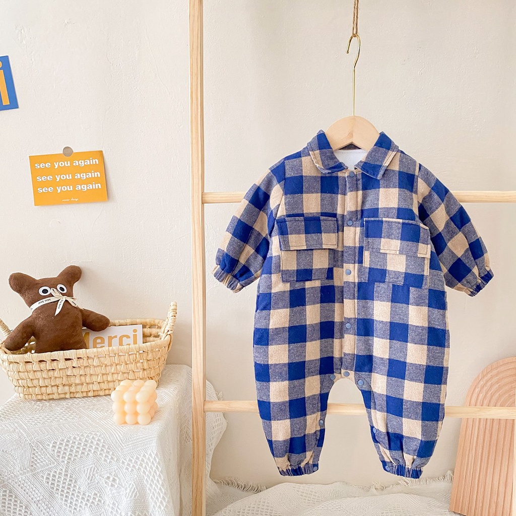 Sanlutoz Bộ Đồ Liền Dài Tay Giữ Ấm Mùa Đông Cho Trẻ Em