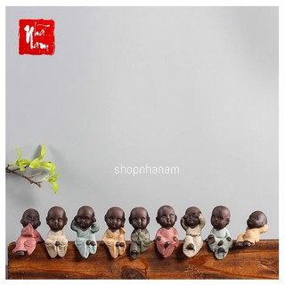 Bộ tượng tứ không 4 điều không 4 chú tiểu, bộ 4 tượng phật phong thủy