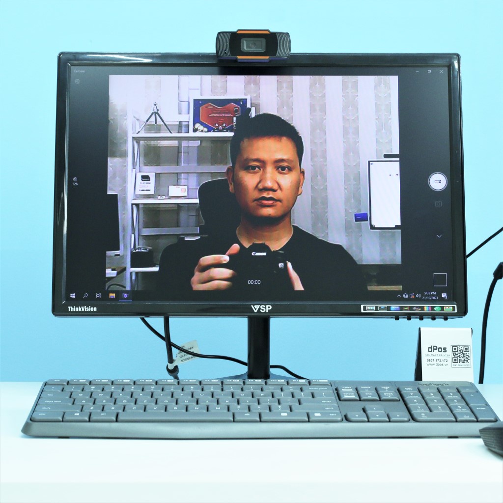 Webcam giá rẻ cho máy tính PC Laptop học Online 480P tích hợp Micore đàm thoại | WebRaoVat - webraovat.net.vn