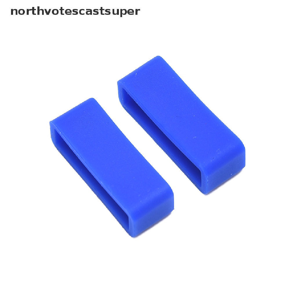 2 Vòng cao su silicon giữ dây đồng hồ sử dụng tiện lợi