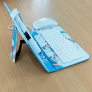 Bàn phím android - Có bao da và chuột dành cho điện thoại