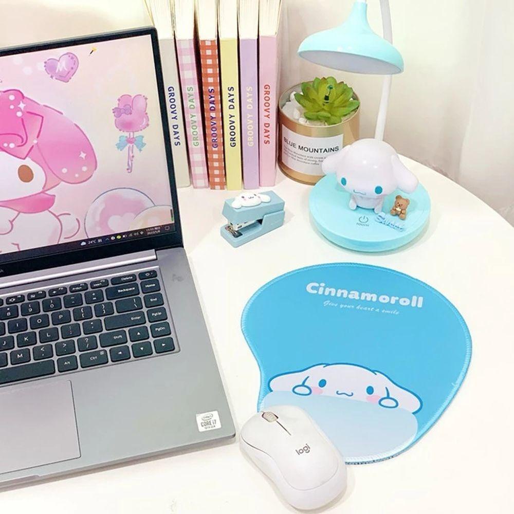 Thảm Lót Chuột Máy Tính Mềm Chống Trượt In Hình Kuromi My Melody Dễ Thương