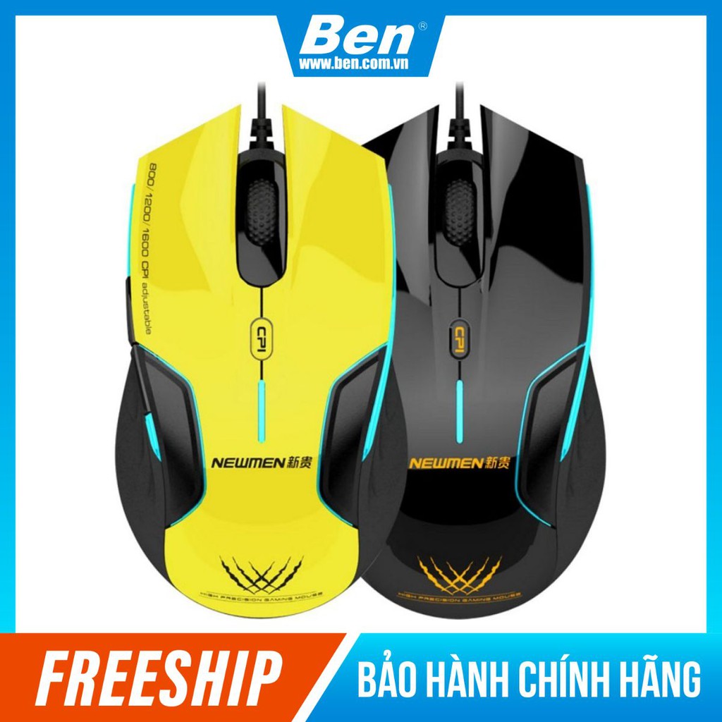 Chuột Gaming NEWMEN N500 Plus - Chuột N500 Plus Chính Hãng Newmen - BH 12 Tháng