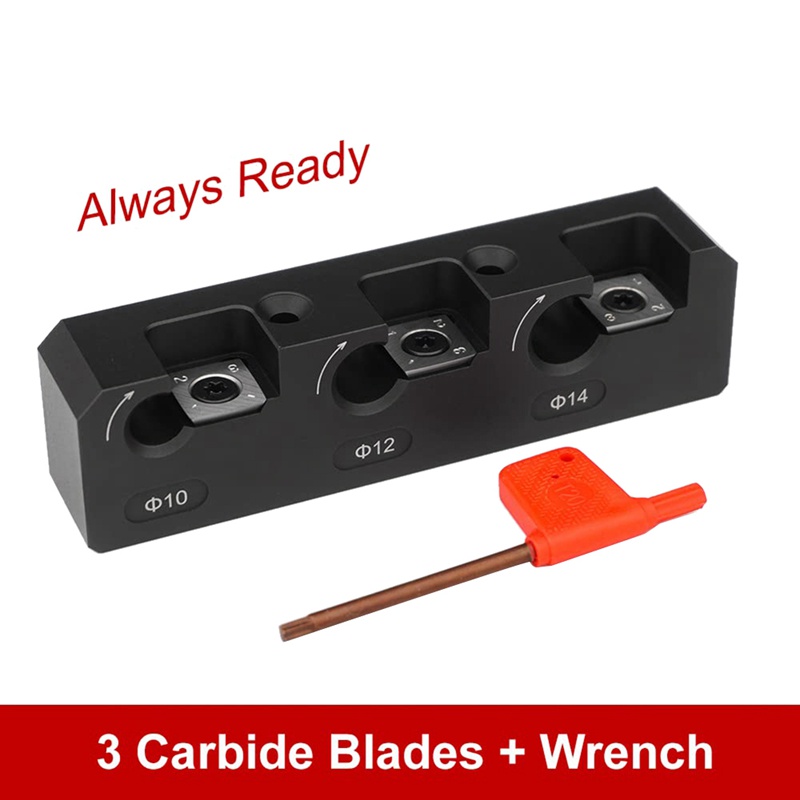 Dụng Cụ Làm Dowel Bằng Gỗ 3 Lỗ